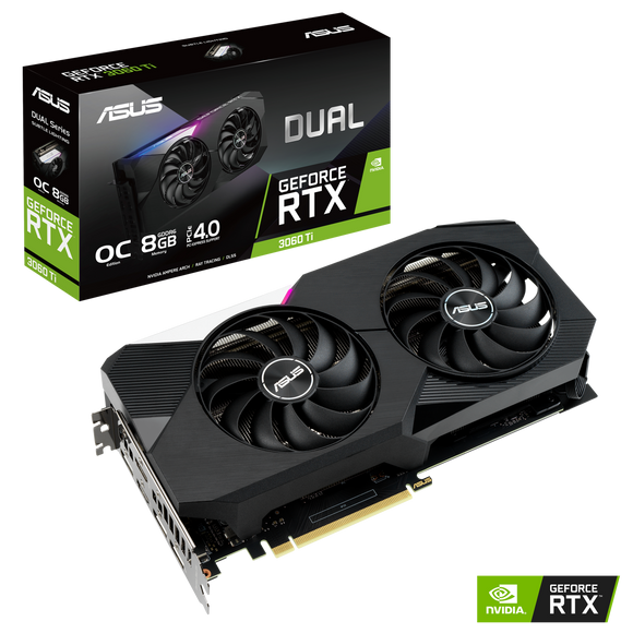 ASUS Dual GeForce RTX 3060 Ti - GPU LIVE - GPU IN STOCK NOW